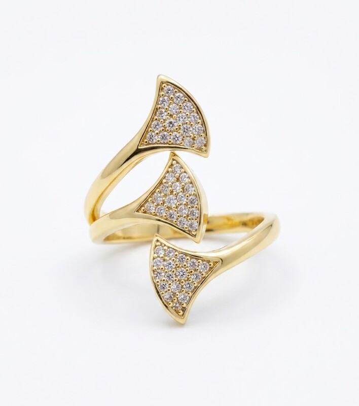 Florium™ Teardrop Cocktail Ring [RGSS-25]