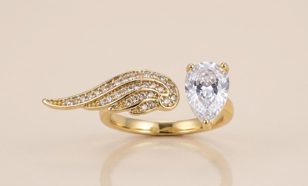 Florium™ Teardrop Cocktail Ring [RGSS-26]
