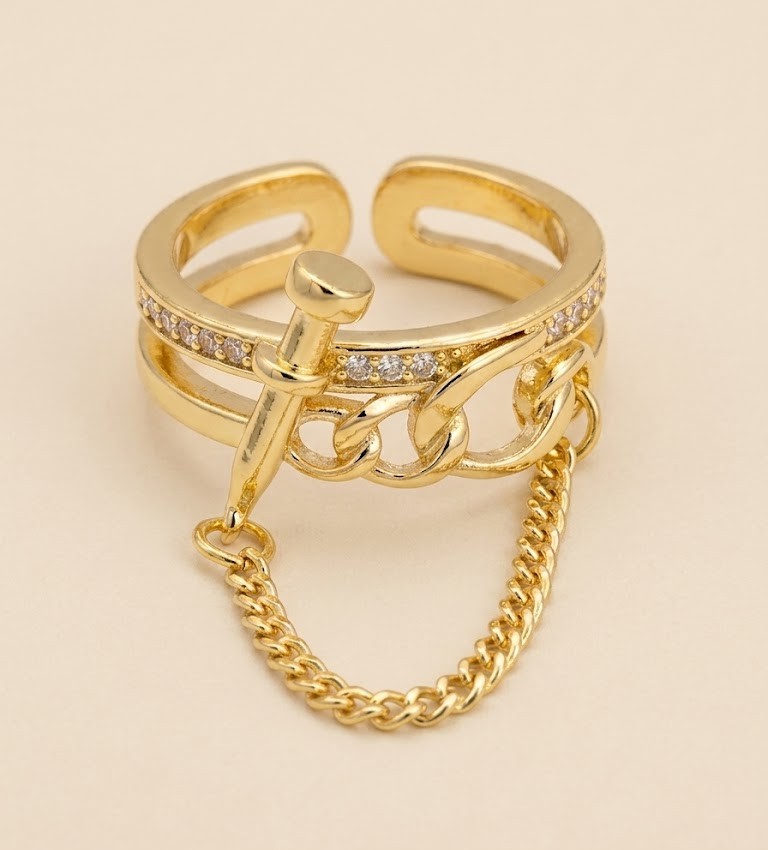 Florium™ Teardrop Cocktail Ring [RGSS-27]