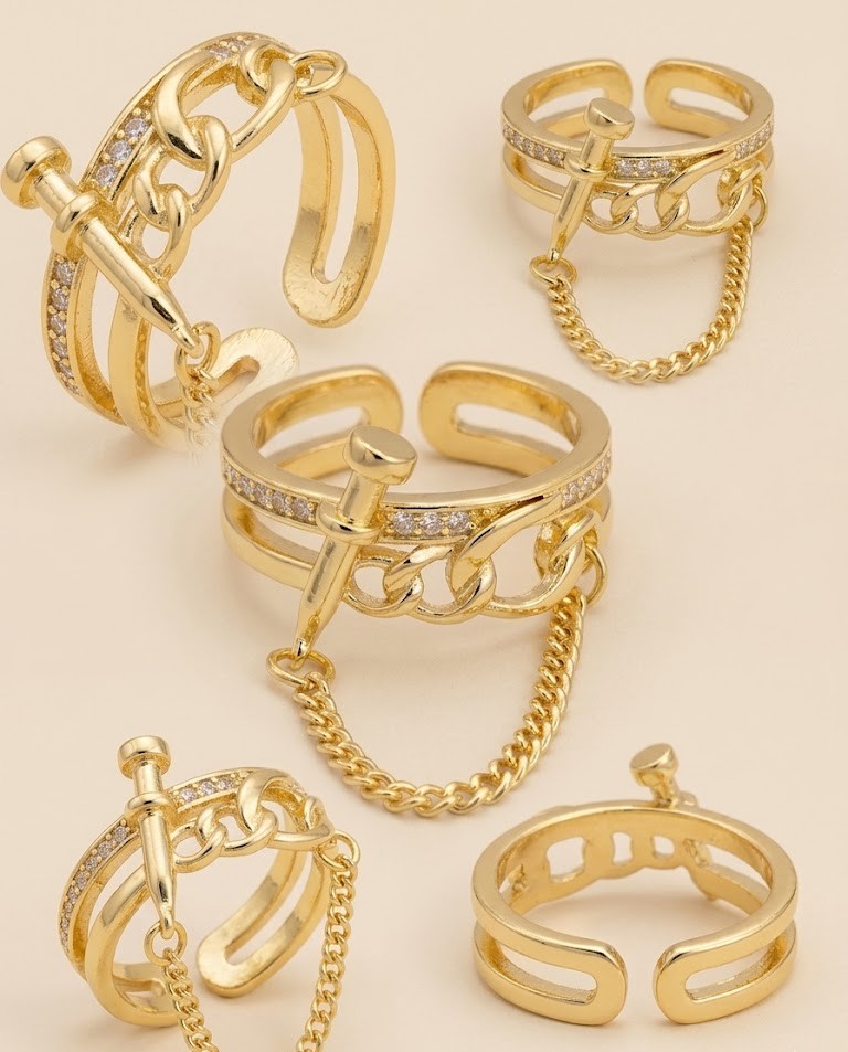 Florium™ Teardrop Cocktail Ring [RGSS-27]