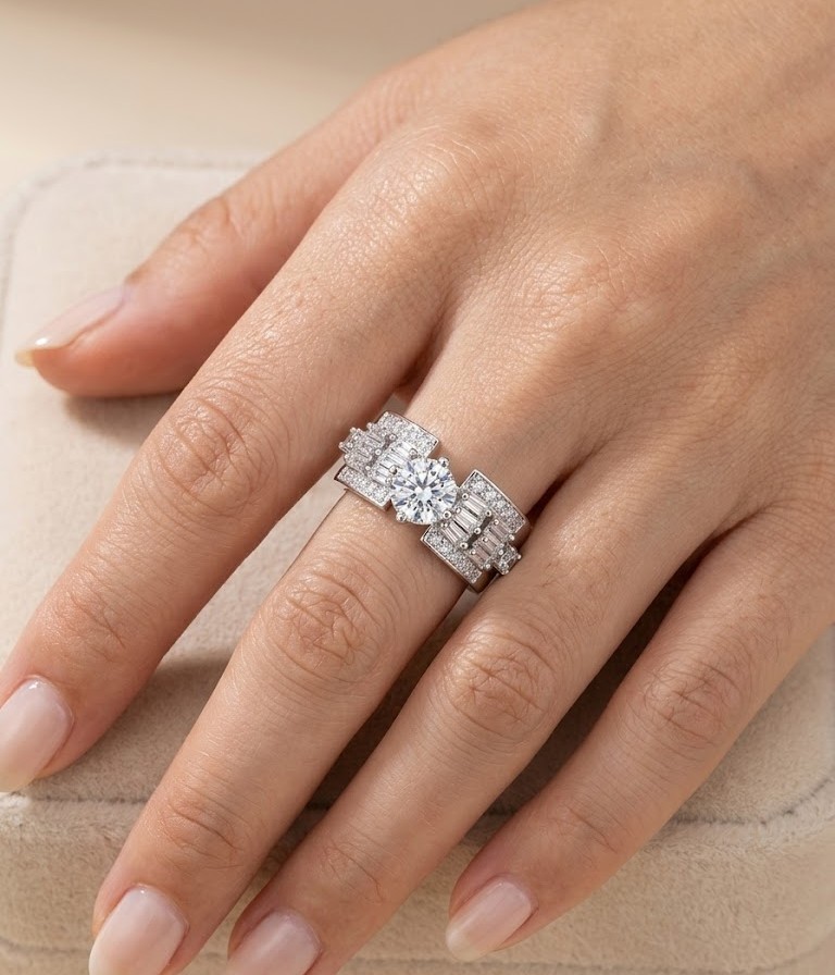 Florium™ Teardrop Cocktail Ring [RGSS-29]