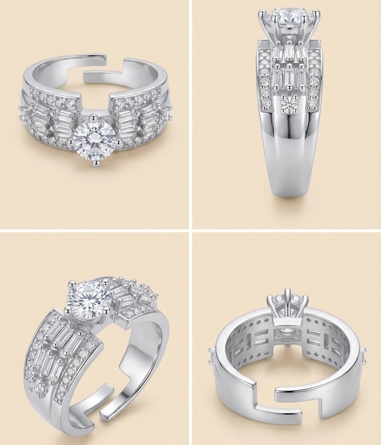 Florium™ Teardrop Cocktail Ring [RGSS-29]