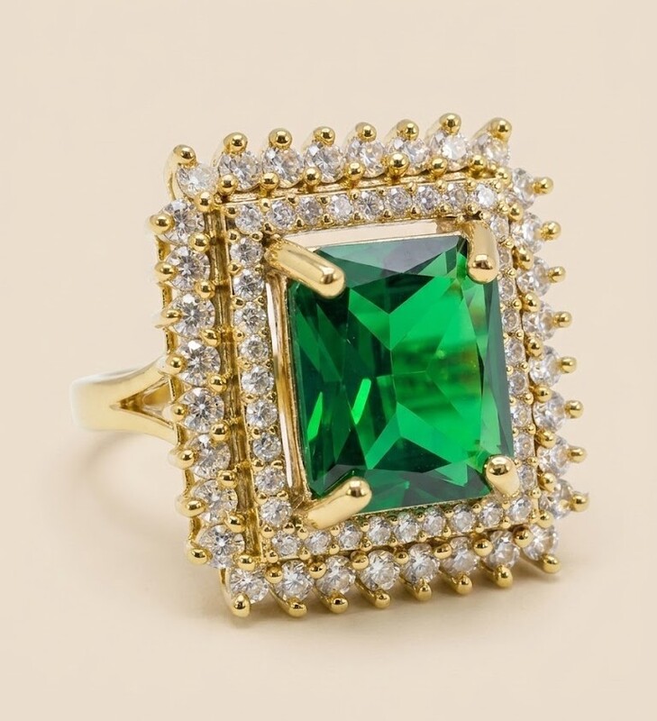 Florium™ Teardrop Cocktail Ring [RGSS-32A]