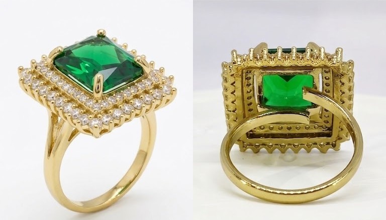 Florium™ Teardrop Cocktail Ring [RGSS-32A]