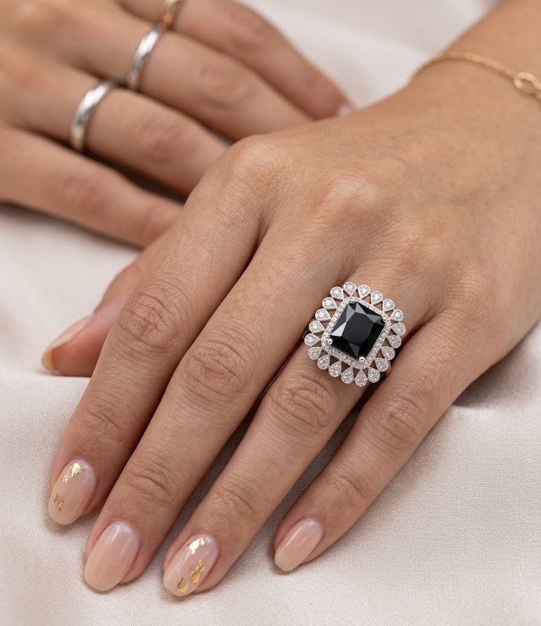 Florium™ Teardrop Cocktail Ring [RGSS-33]