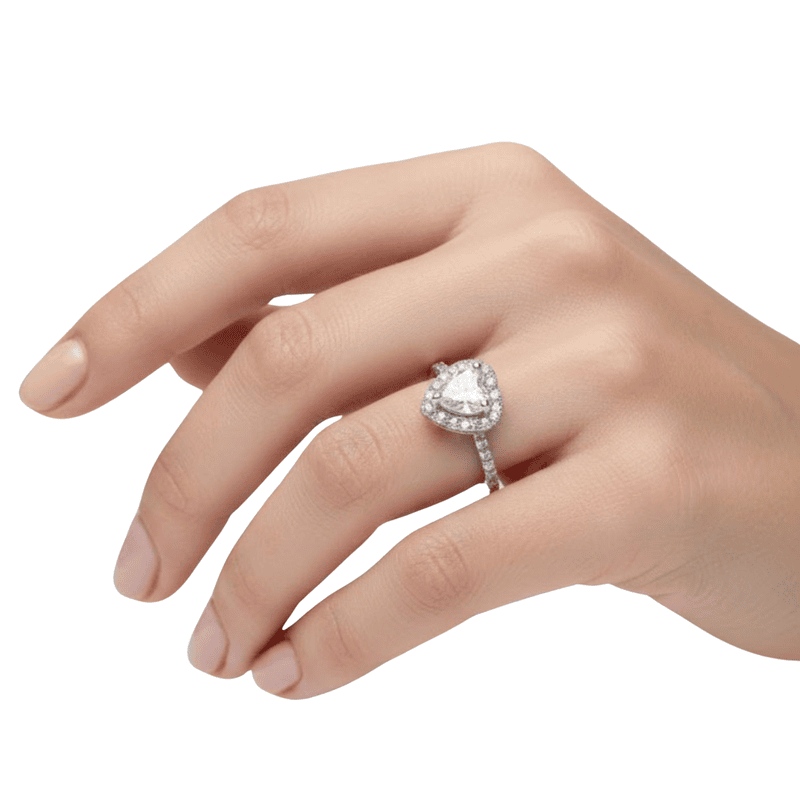 Florium™ : Timeless Teardrop Cocktail Ring with High-Shine Party Essential  [RGSS-04]