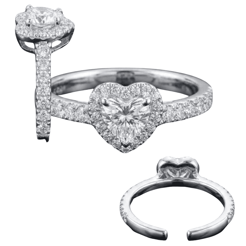 Florium™ : Timeless Teardrop Cocktail Ring with High-Shine Party Essential  [RGSS-04]