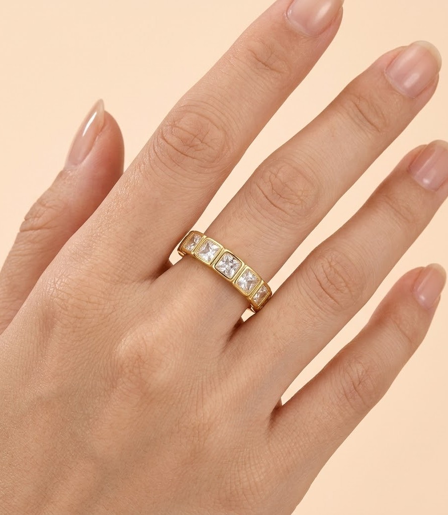 Florium™ Teardrop Cocktail Ring [RGSS-41]