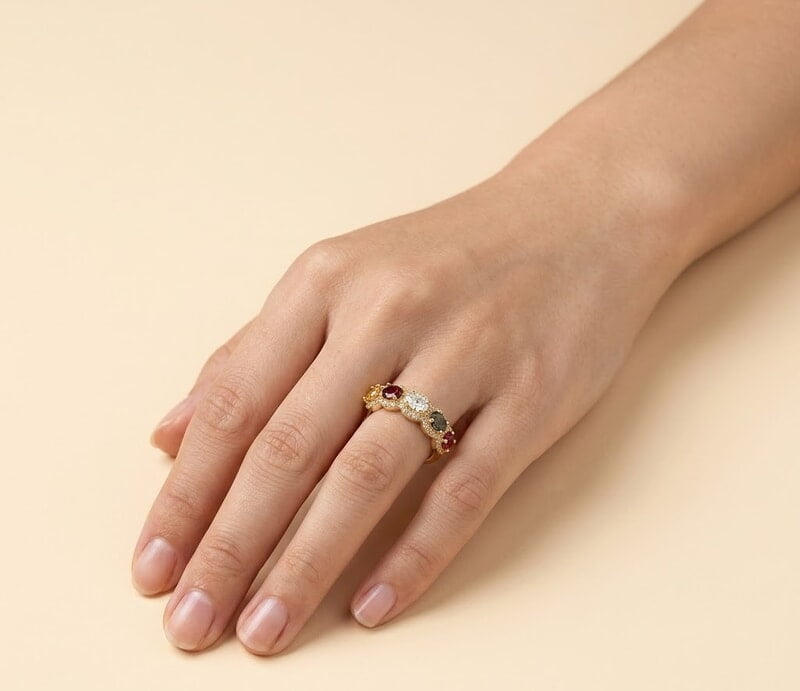 Florium™ Teardrop Cocktail Ring [RGSS-43]