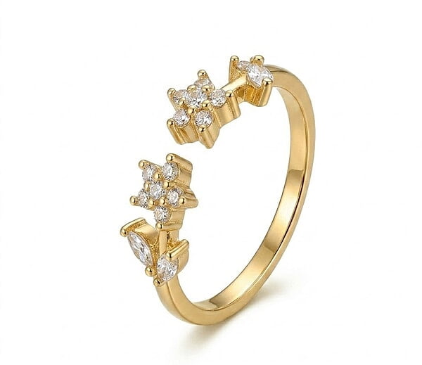 Florium™ Teardrop Cocktail Ring [RGSS-44]