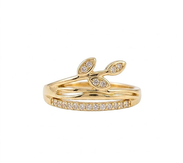 Florium™ Teardrop Cocktail Ring [RGSS-45]