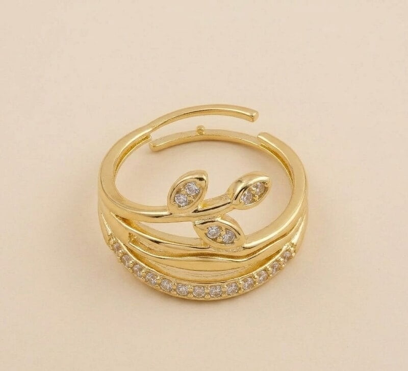 Florium™ Teardrop Cocktail Ring [RGSS-45]