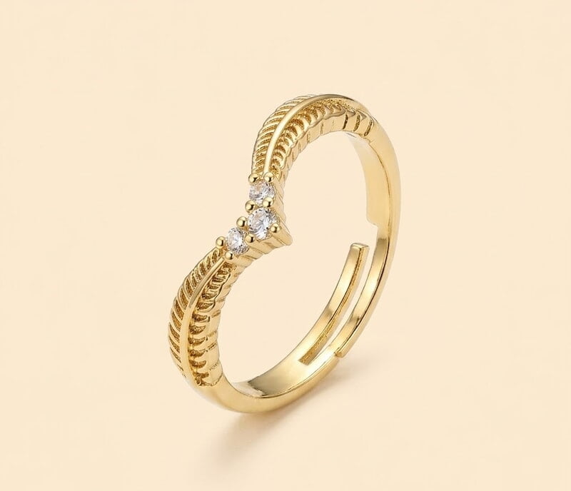 Florium™ Teardrop Cocktail Ring [RGSS-47]