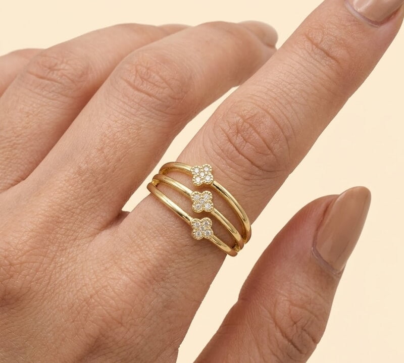 Florium™ Teardrop Cocktail Ring [RGSS-53]