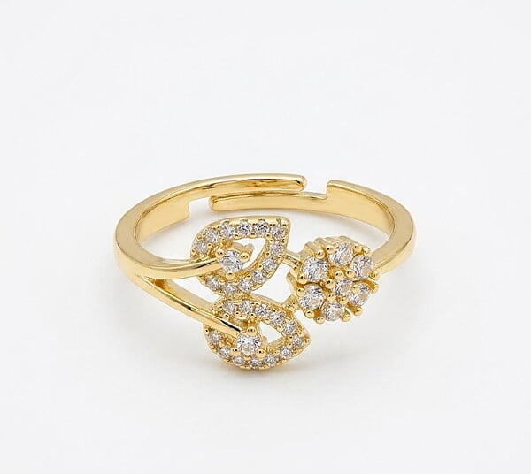 Florium™ Teardrop Cocktail Ring [RGSS-54]