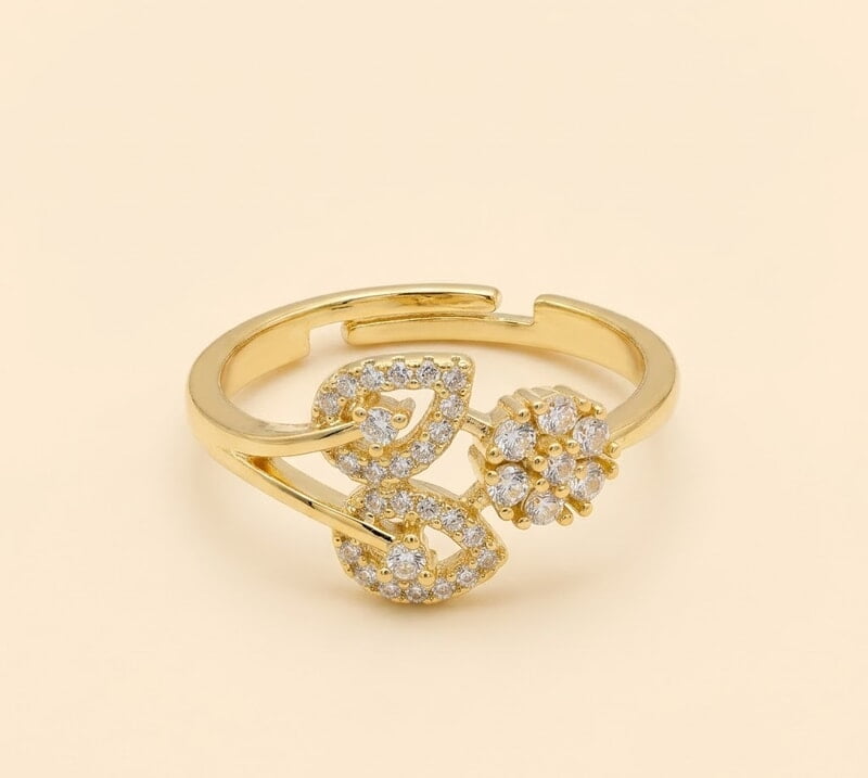 Florium™ Teardrop Cocktail Ring [RGSS-54]