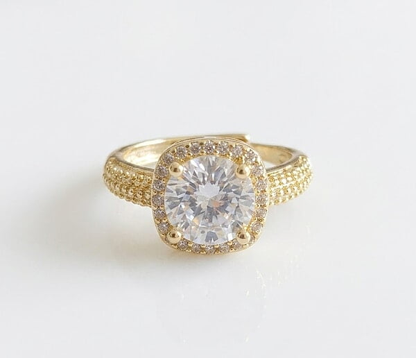 Florium™ Teardrop Cocktail Ring [RGSS-56]