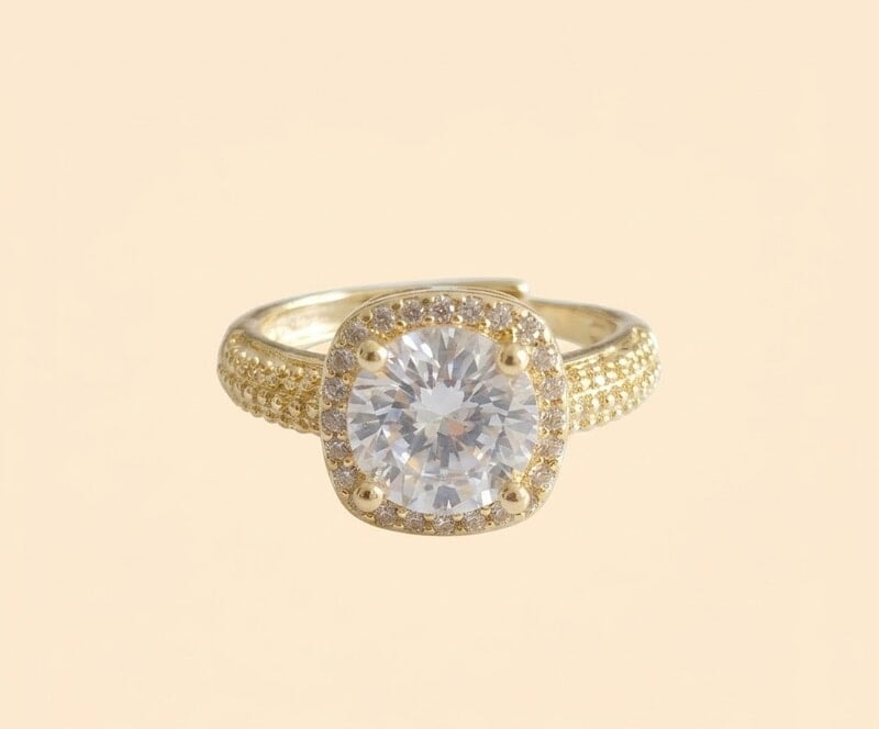 Florium™ Teardrop Cocktail Ring [RGSS-56]