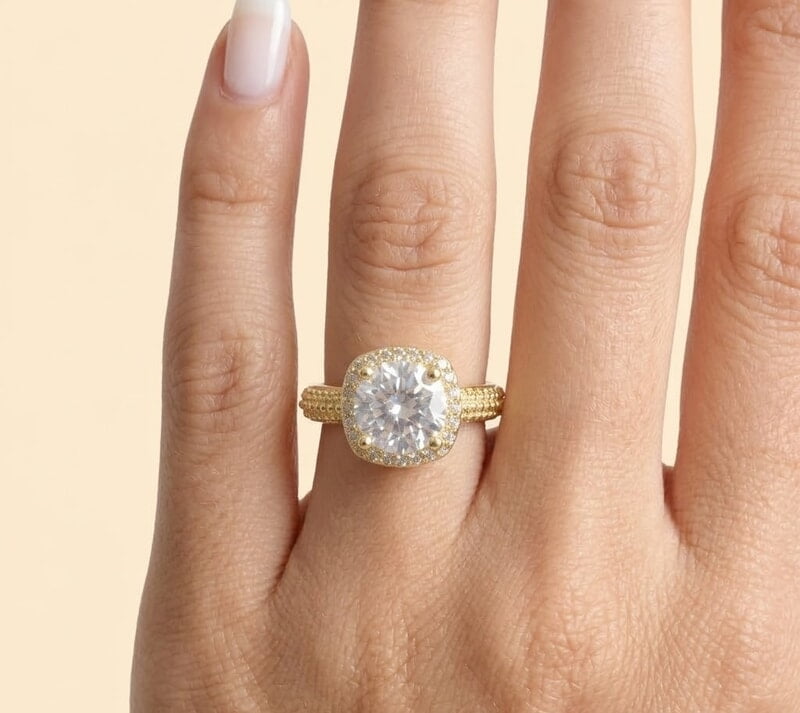 Florium™ Teardrop Cocktail Ring [RGSS-56]