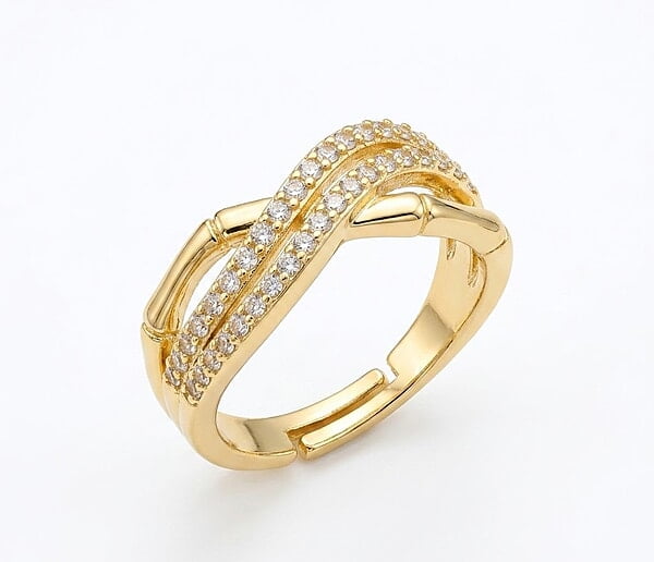 Florium™ Teardrop Cocktail Ring [RGSS-57]