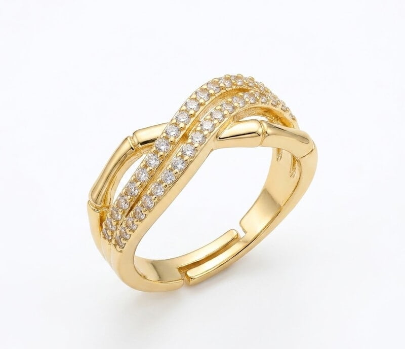 Florium™ Teardrop Cocktail Ring [RGSS-57]