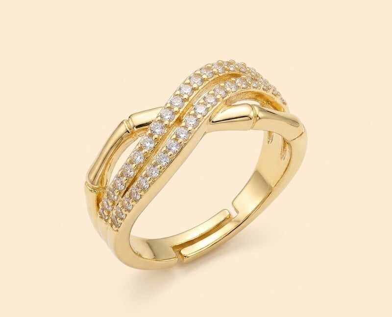Florium™ Teardrop Cocktail Ring [RGSS-57]