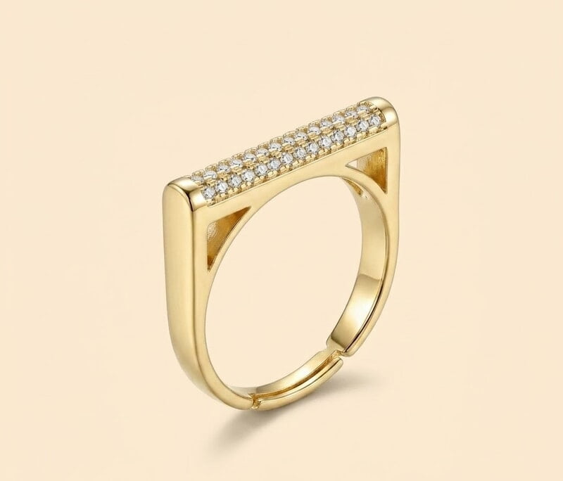 Florium™ Teardrop Cocktail Ring [RGSS-58]