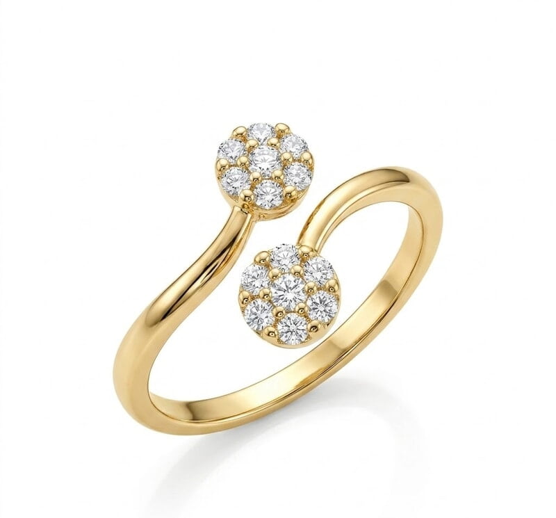 Florium™ Teardrop Cocktail Ring [RGSS-59]