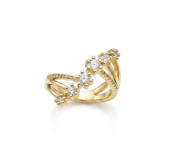 Florium™ Teardrop Cocktail Ring [RGSS-60]