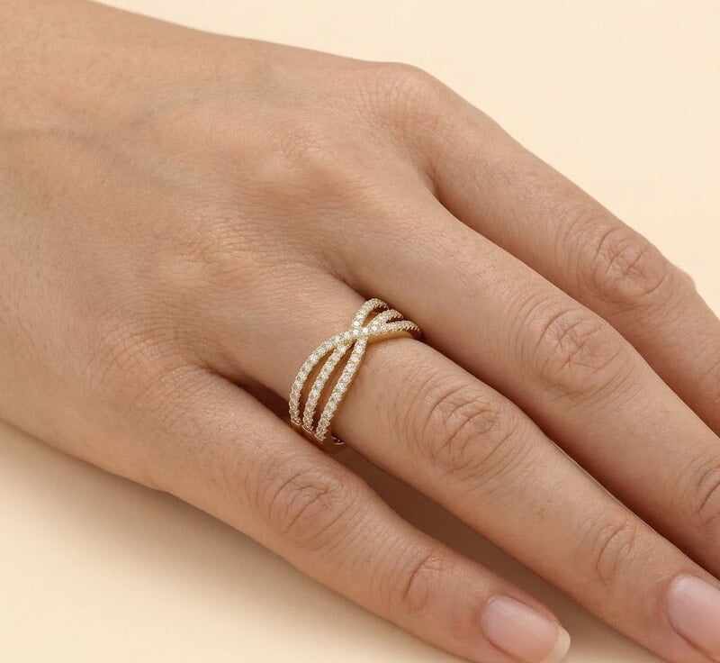 Florium™ Teardrop Cocktail Ring [RGSS-61]
