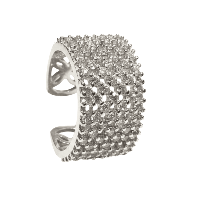 Florium™ : Timeless Teardrop Cocktail Ring with High-Shine Party Essential  [RGSS-07]