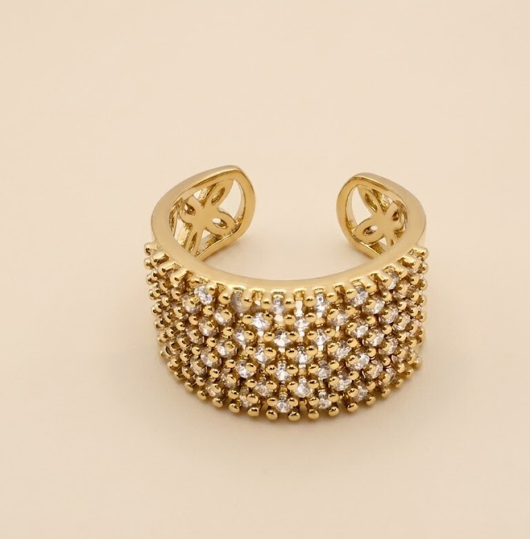 Florium™ Teardrop Cocktail Ring [RGSS-07C]