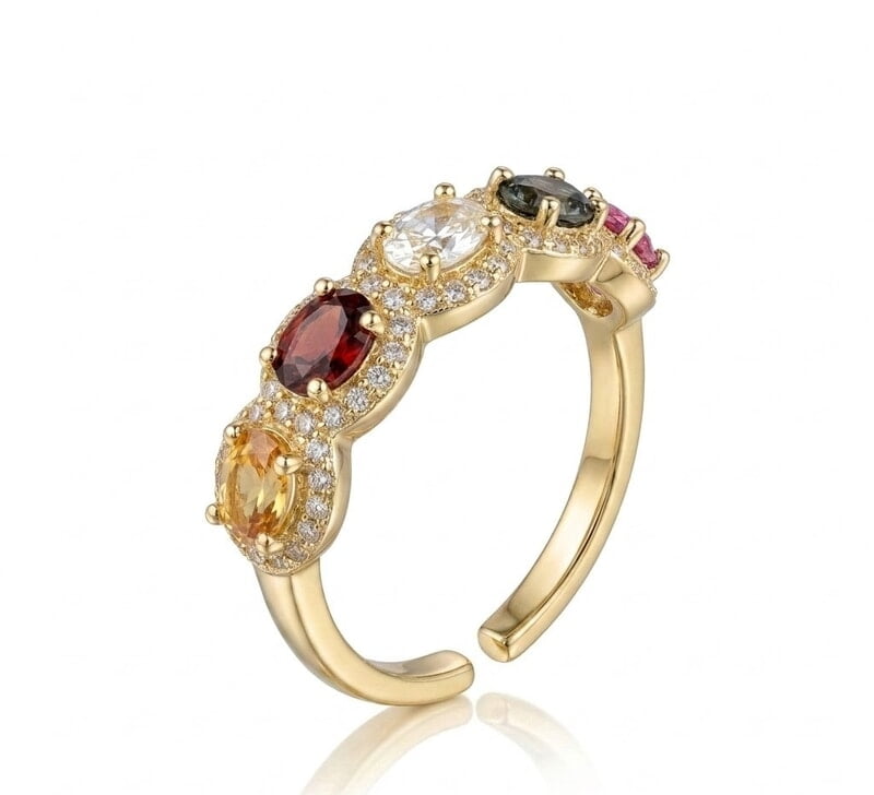 Florium™ Teardrop Cocktail Ring [RGSS-43]