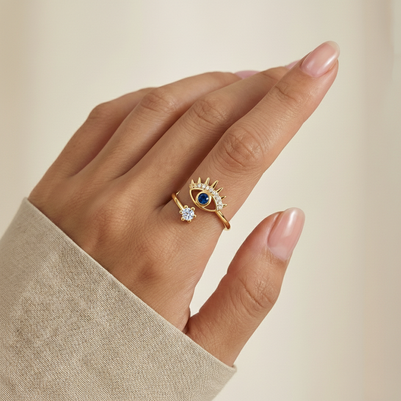 Florium™ Teardrop Cocktail Ring [RGSS-34]