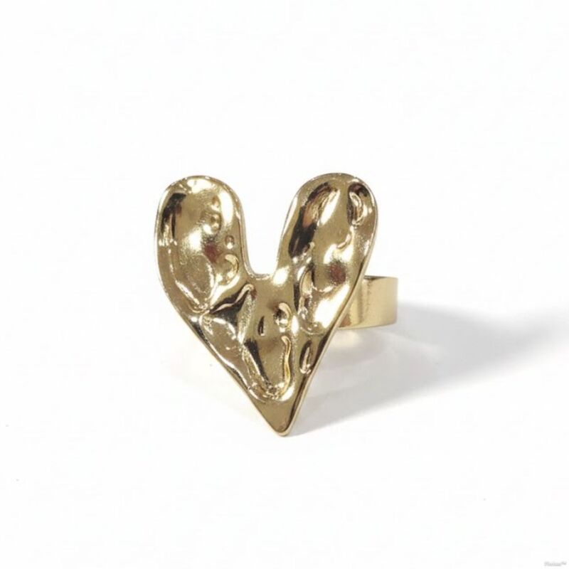 Florium™ : Timeless Teardrop Cocktail Ring with High-Shine Party Essential   [RGSS-22]