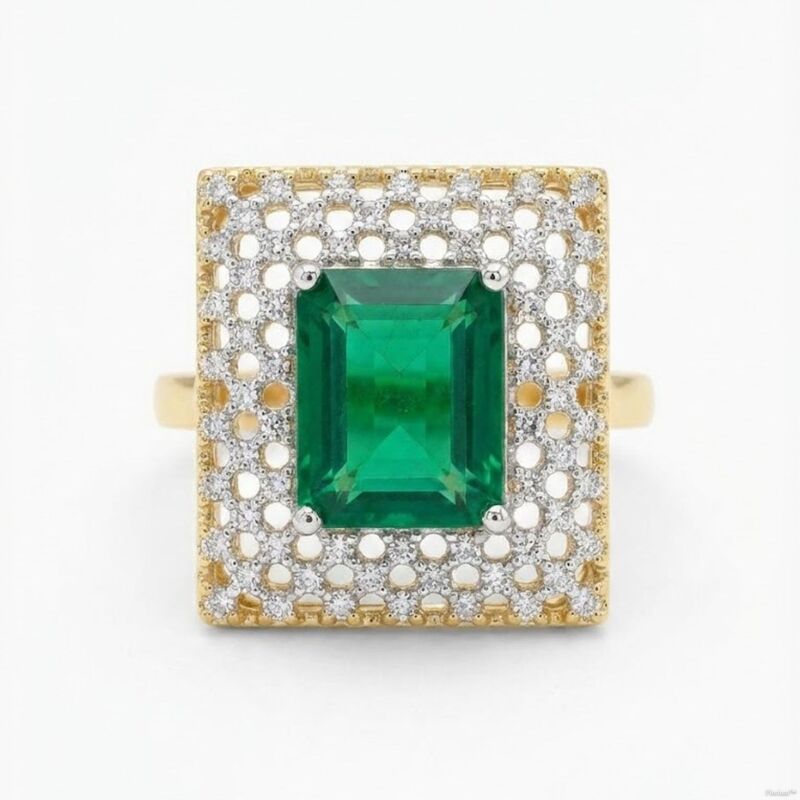 Florium™ Teardrop Cocktail Ring [RGSS-09A]