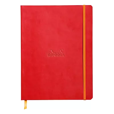 Rhodia Rhodiarama Softcover Notebook A5  Poppy DOT GIRD