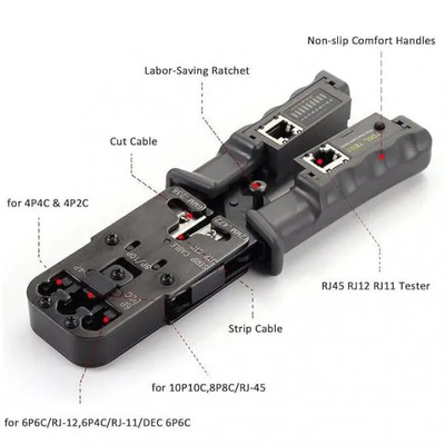 RJ45 Crimping Tool, Network Crimper Tool RJ45 Crimping Tool, Network Crimper Tool