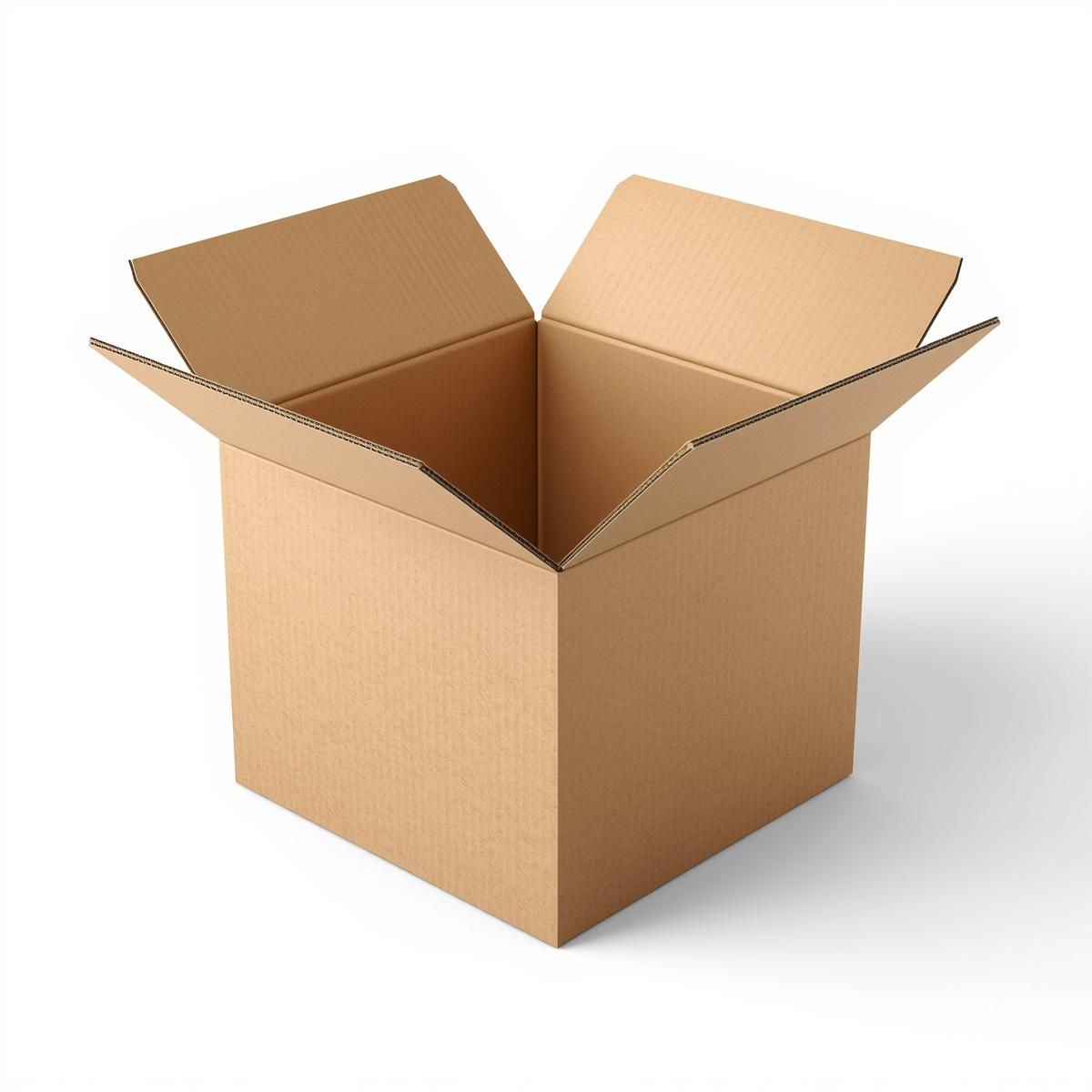 RN2826U - Universal Corrugated Box - 3 Ply - Strong  - 28X28X12 cm / 11X11X4.7  inch - OD