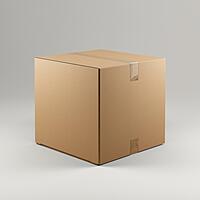 RN2856U - Universal Corrugated Box - 3 Ply - Strong - 25X25X30 cm / 9.8X9.8X11.8 inch - OD