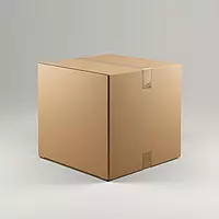 RN2856U - Universal Corrugated Box - 3 Ply - Strong - 25X25X30 cm / 9.8X9.8X11.8 inch - OD