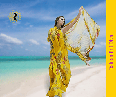 Kulfi Georgette Tulip