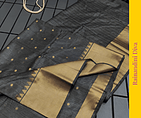 Baswara Tussar Silk Saree