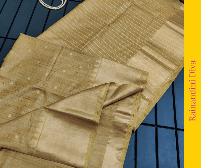 Baswara Tussar Silk Saree