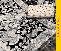 Kalamkari Aadi Silk Saree Kalamkari Aadi Silk Saree