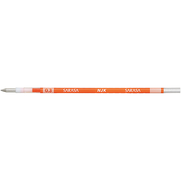 Zebra NJK-0.3 Core Ballpoint Pen Refill Red Orange