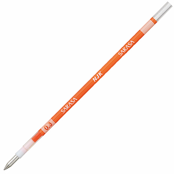 Zebra NJK-0.3 Core Ballpoint Pen Refill Red Orange