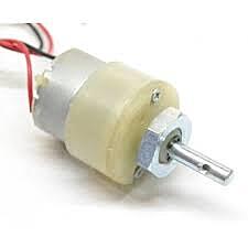 DC Geared RPM Motor (30 / 60 / 100 / 200 / 500 RPM)