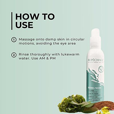 Hydra Medic® Face Wash Foaming Gel Cleanser