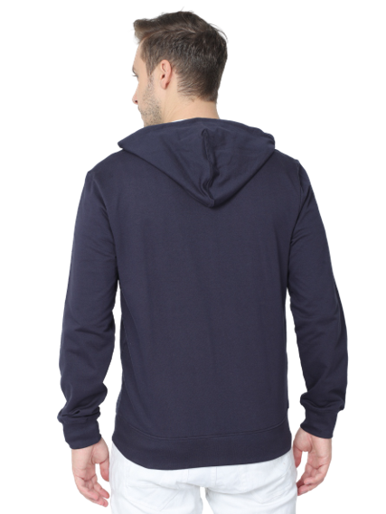 RARE RABBIT-HOODIE NEVY BLUE